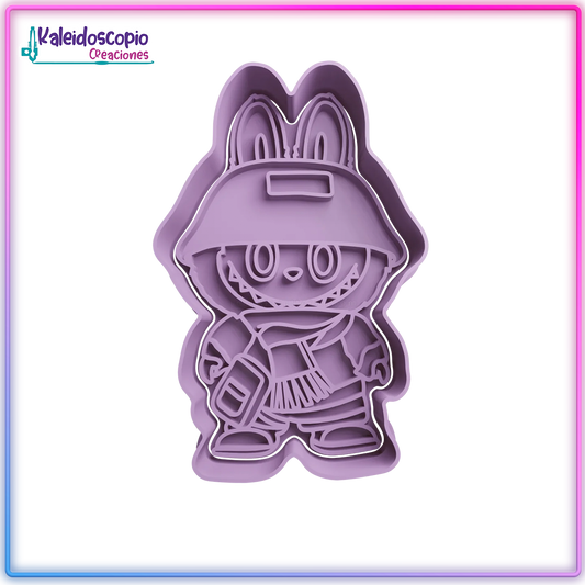 Labubu Ganster Cortador para galletas