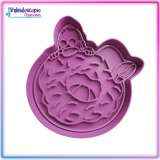 Homero Comiendo Rosquilla Cortador para galletas