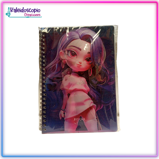 Libreta Black Pink Holografica - Libreta - Black Pink