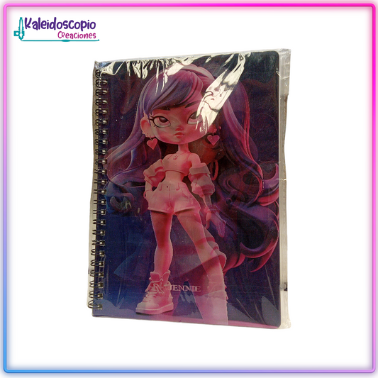 Libreta Black Pink Holografica - Libreta - Black Pink