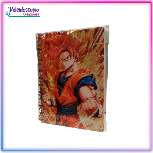 Libreta Son Goku Fases Holografica - Libreta - DBS