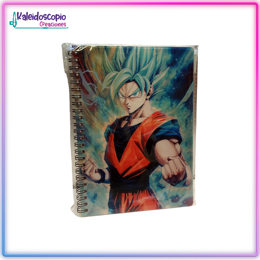 Libreta Son Goku Fases Holografica - Libreta - DBS