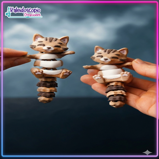 Llavero Gatitos Pareja - Flexy