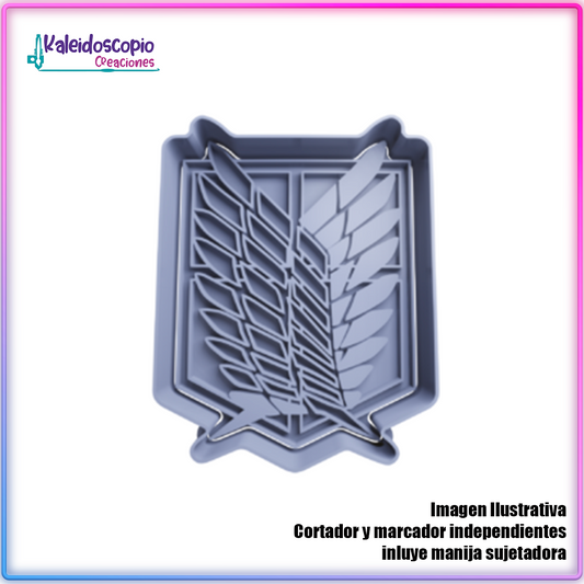 Logo Titanes - Cortador para galletas y fondant