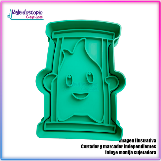 lumalee encerrado - Cortador para galletas y fondant