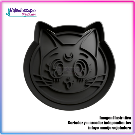 Luna Cortador para galletas y fondant