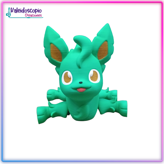 Figura de Leafeon - Flexy Pokemon