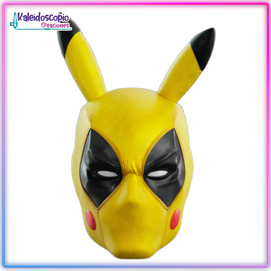 Mascara Pikachu Deadpool