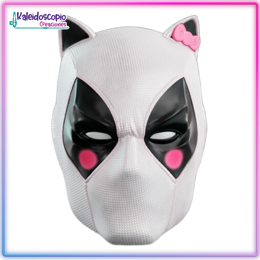 Mascara Deadpool Hello Kitty
