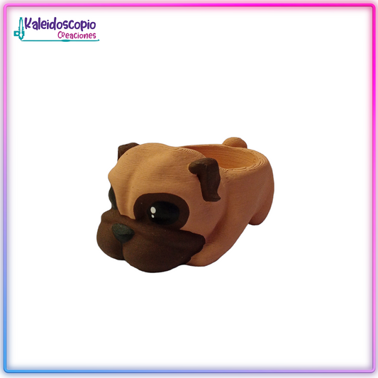 Maceta de Perro Bulldog