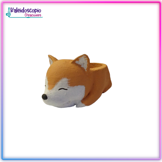 Maceta de Perrito Shiba Inu