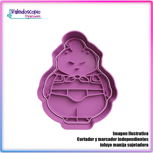 Majin Boo Dragon Ball Super Cortador para galletas