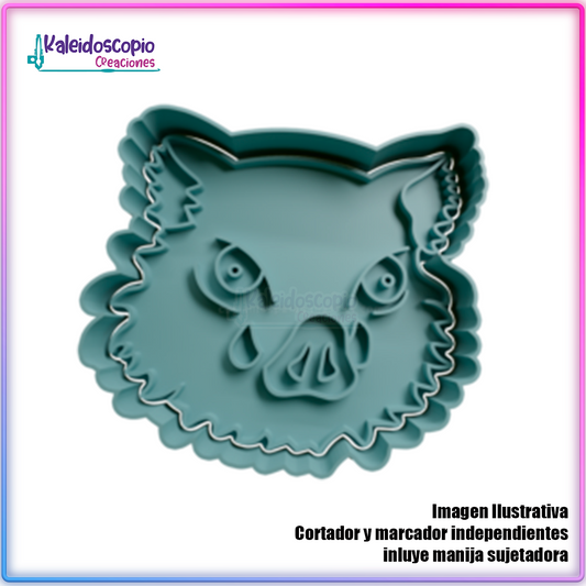 Mascara inozuke Cortador para galletas y fondant