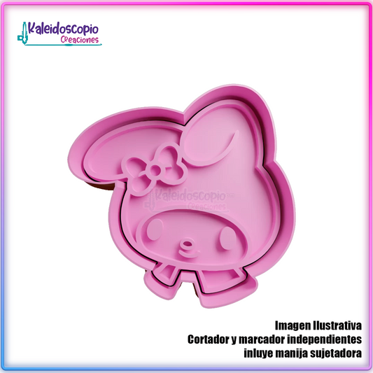 Melody rostro - Cortador para galletas y fondant