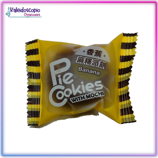 Mochi Sabor Galletas de Chocolate y Platano, Royal
