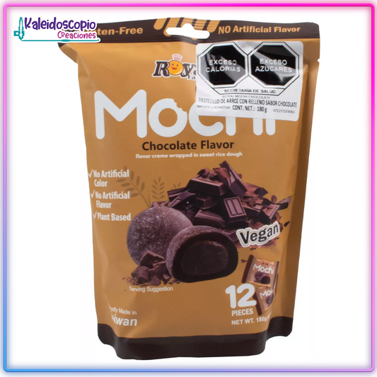 Mochi Sabor Chocolate Negro, Royal Family 180 G.