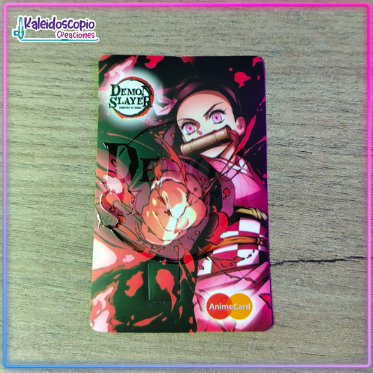 Nezuko Sticker para tarjeta