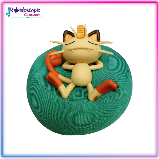 Meowth Pokemon Dormido