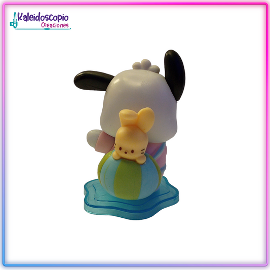 Figura de Pochacco - Sanrio Gift Gate - Figuras Miniaturas