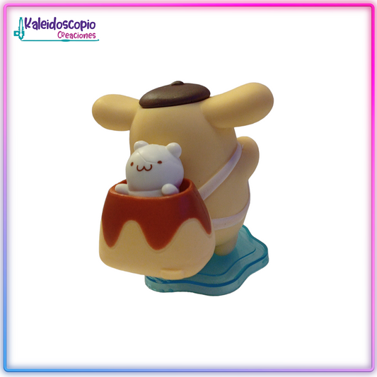 Figura de Pompompurin - Sanrio Gift Gate - Figuras Miniaturas
