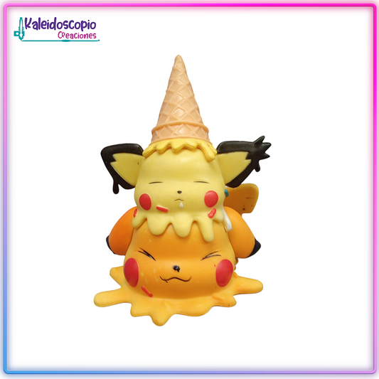 Pikachu y Pichu Pokemon Helado