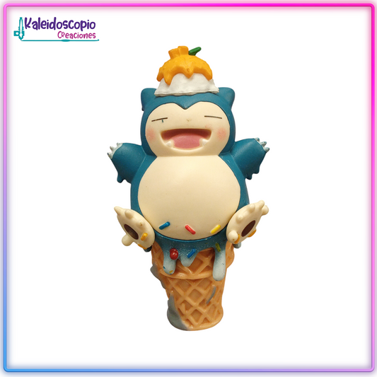 Snorlax Pokemon Helado