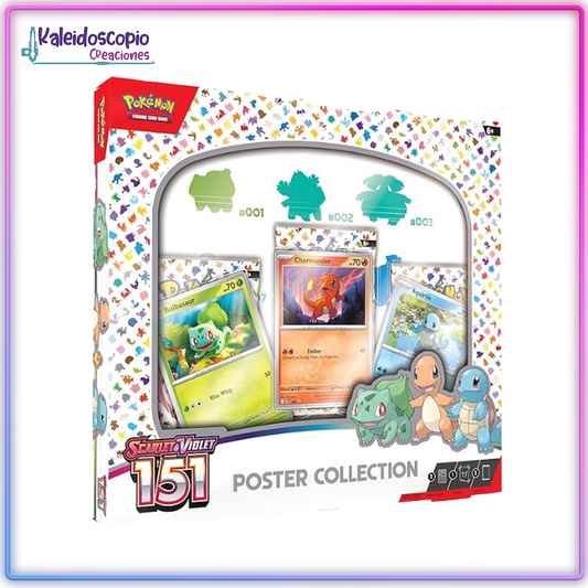 Pokémon TCG: Scarlet & Violet - 151 - Poster Colección