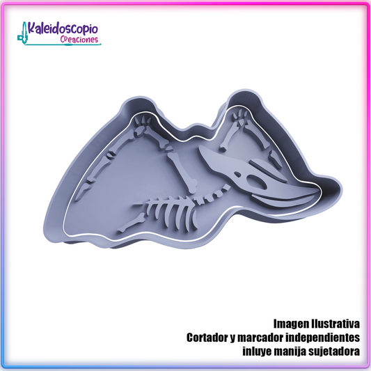 Pteranodon Fosil Cortador para galletas