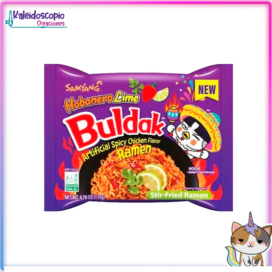 Samyang Buldak Habanero Limon