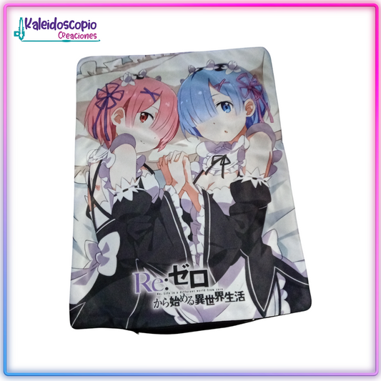 Mini Dakimakura Rem y Ram
