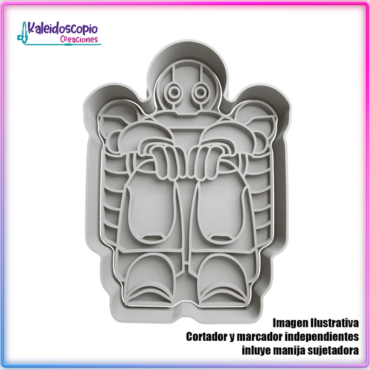 Roz Sentado Cortador para galletas