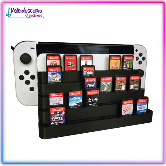Soporte para Nintendo Switch y Cartuchos