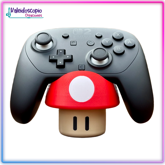 Soporte para control Hongo Mario Bros