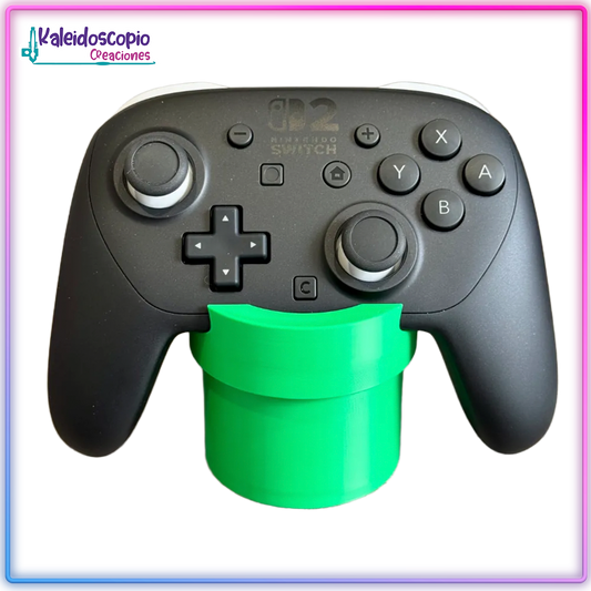 Soporte para control Tuberia Mario Bros
