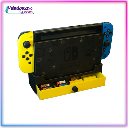 Soporte para Nintendo Switch y Cartuchos Cajon