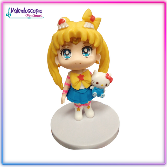 Sailor Moon Hello Kitty Figura
