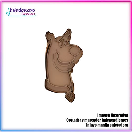 Scooby Doo 2 Cortador de Galleta y Fondant
