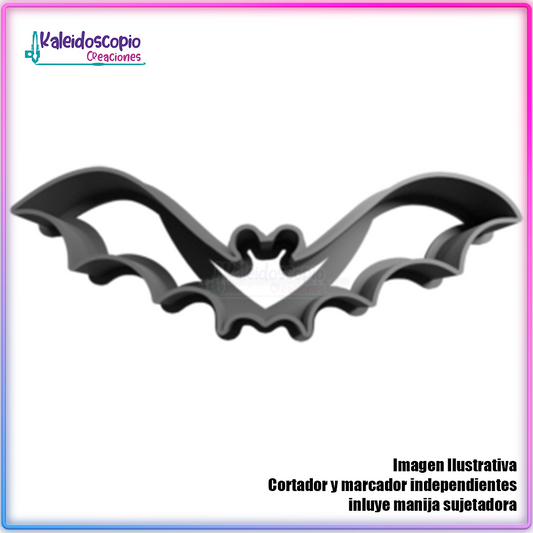 Silueta murciélago Cortador para galletas y fondant