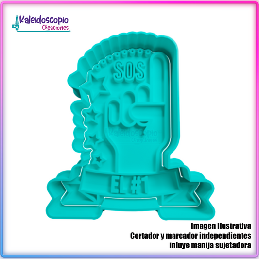 Sos el #1 Cortador para galletas y fondant