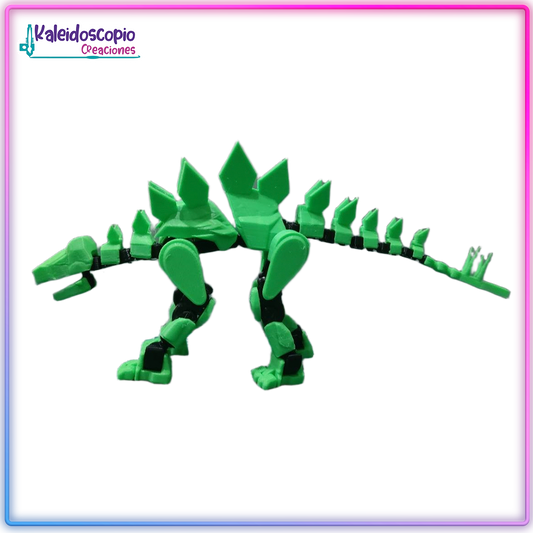 Estegosaurios Lucky Dummy - Figura Multiarticulada