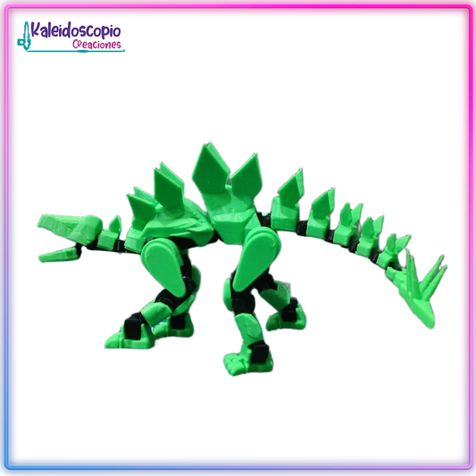 Estegosaurios Lucky Dummy - Figura Multiarticulada