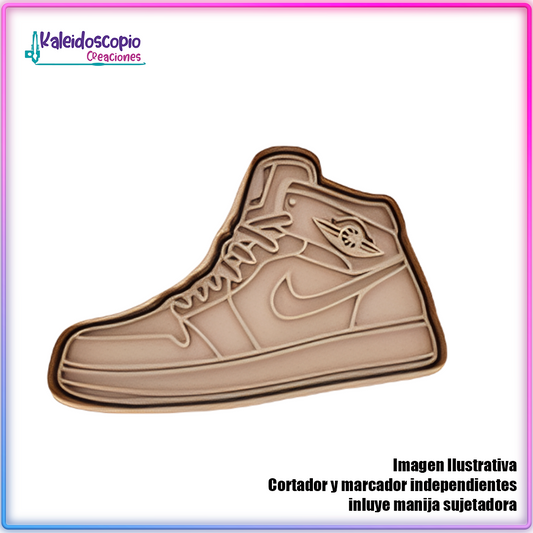 Tenni Nike Airforce Cortador de Galleta y Fondant
