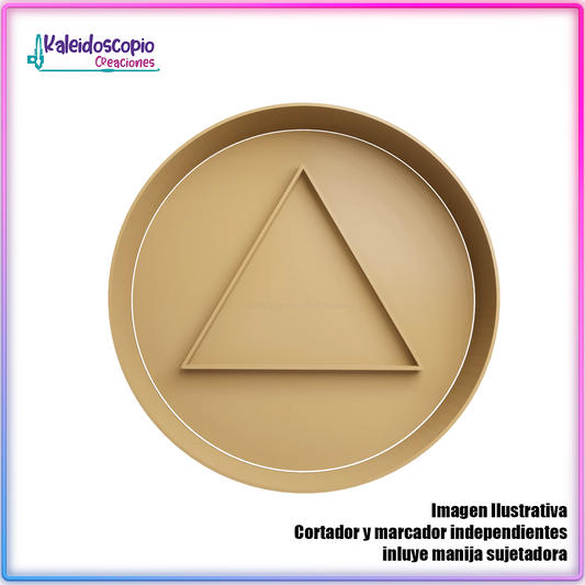 Galleta Triangulo Cortador para galletas