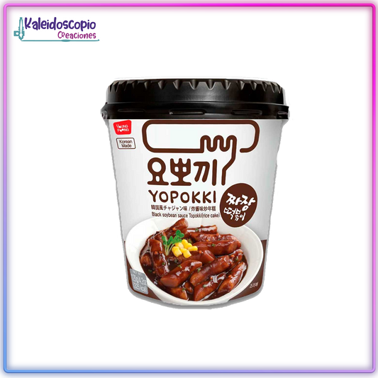 Topokki Cup Sabor Jjajang, Yopokki