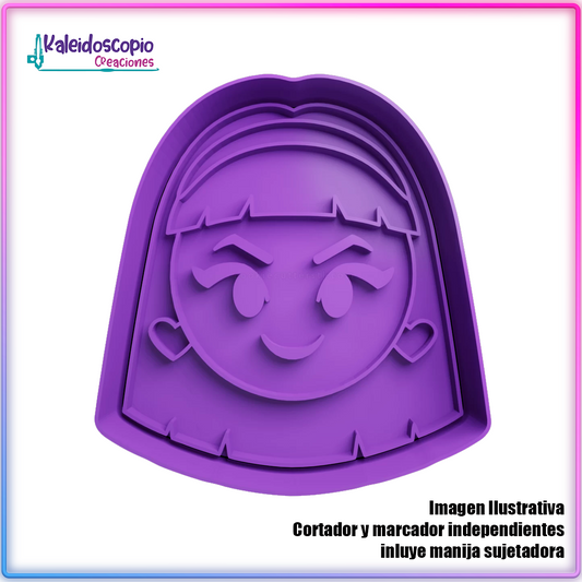 Abby turning red - Cortador para galletas y fondant