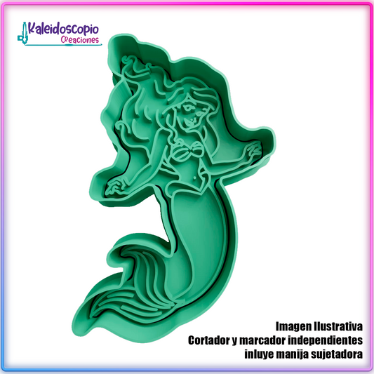 Ariel - Cortador para galletas y fondant
