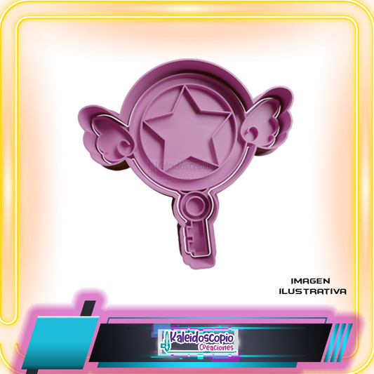 Cortador para galletas Sakura Card Captor Baculo V2