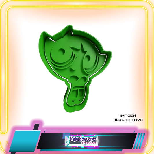 Cortador para galletas Bellota, chicas super poderosas.