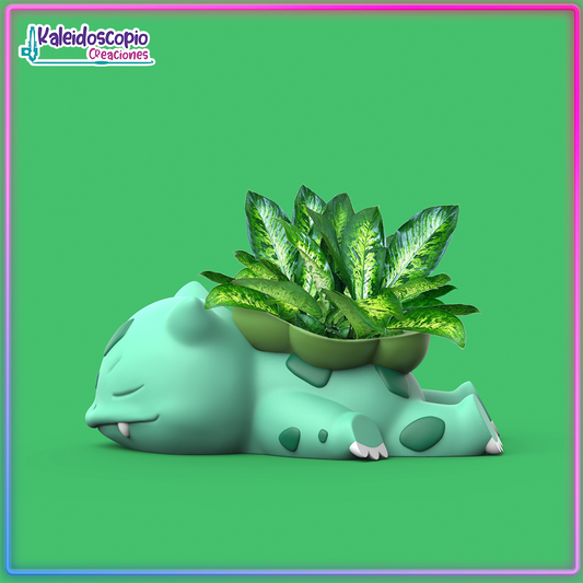 Bulbasaur dormido Maceta Pokémon