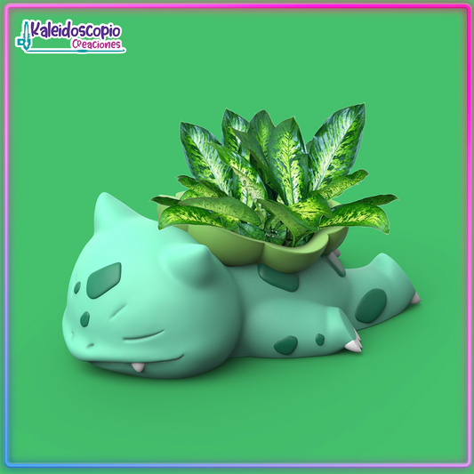Bulbasaur dormido Maceta Pokémon